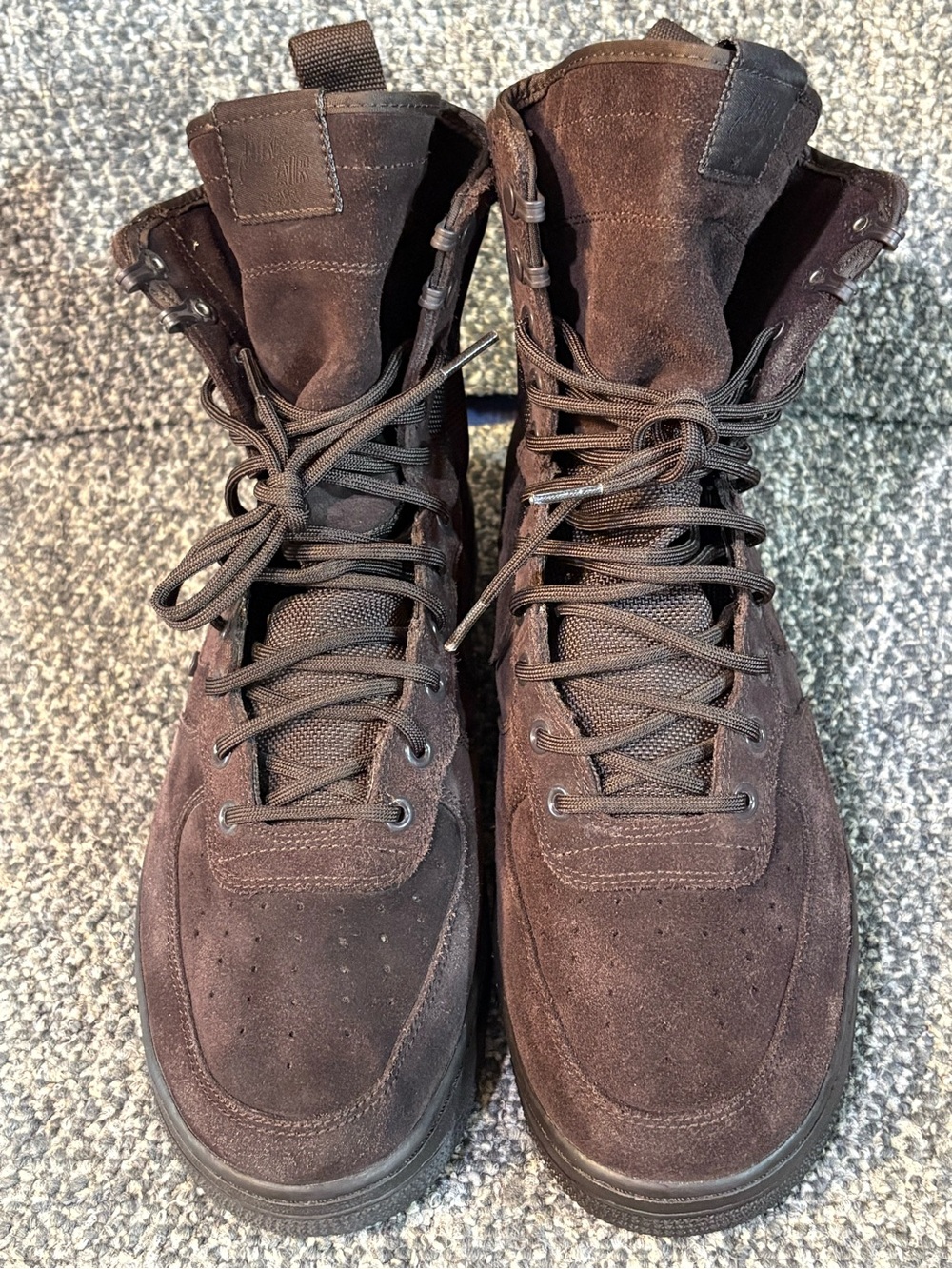 NIKE SF AF1 AIR FORCE 1 SPECIAL FEILD BOOT 864024-203 VELVET BROWN Size 10.5